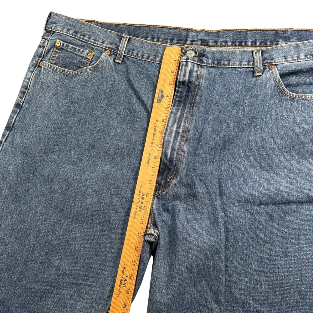 Levi's 550‎ Relaxed Fit Jeans Men's 51x29.5 Blue Medium Wash Tapered Denim